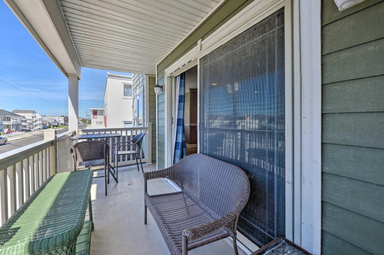 Spacious Wildwood Townhome With Covered Balcony Exterior photo